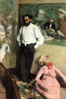 Degas, Edgar - Portrait of Henri Michel Levy